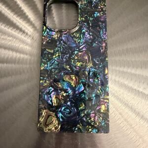 Flaunt SQUARE Abalone Shell iPhone Case iPhone 16 Pro Max Plus MagSafe